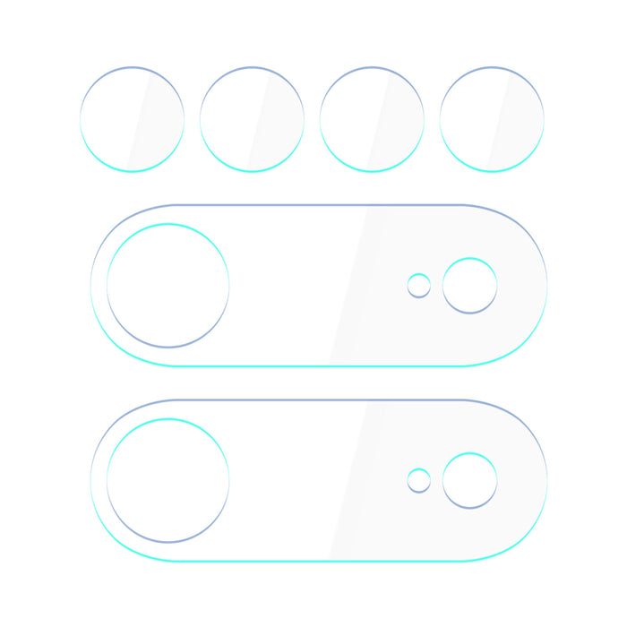 Хибридно стъкло за 3mk Lens Protection обектива на камерата за Apple iPhone Air