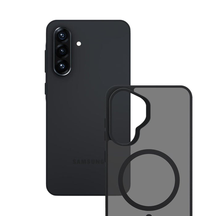 3mk Smoke MagCase за Samsung Galaxy A37 - сив-прозрачен