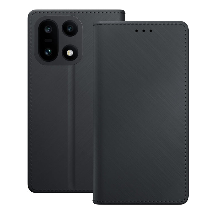 3mk калъф-портфейл за OnePlus 15 5G - черен