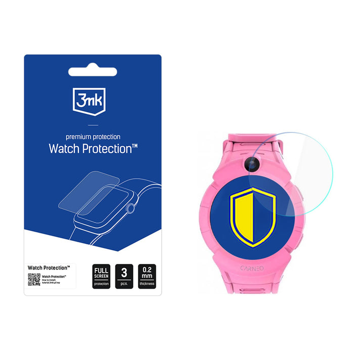 Хибридно стъкло за дисплея на смарт часовника 3mk Watch Protection FlexibleGlass на Carneo GuardKid+ Mini