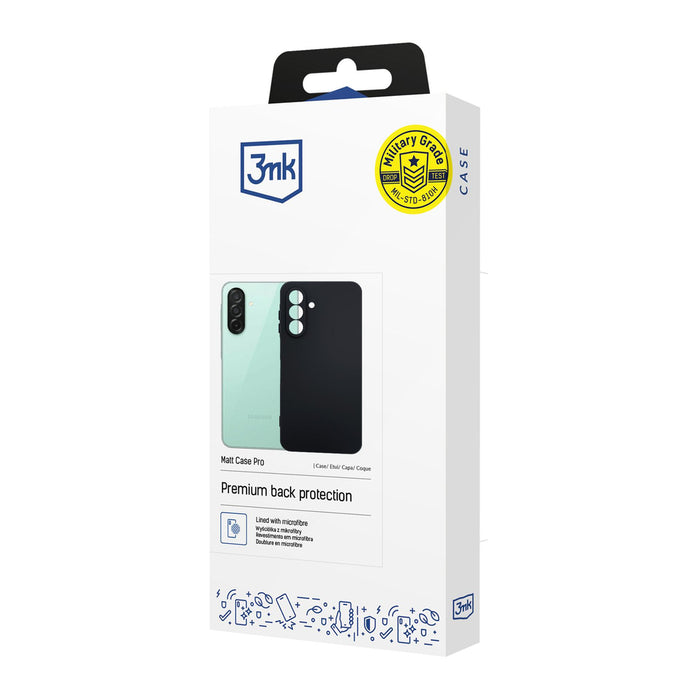 3mk Matt Case Pro за Samsung Galaxy A27 5G - матово черен