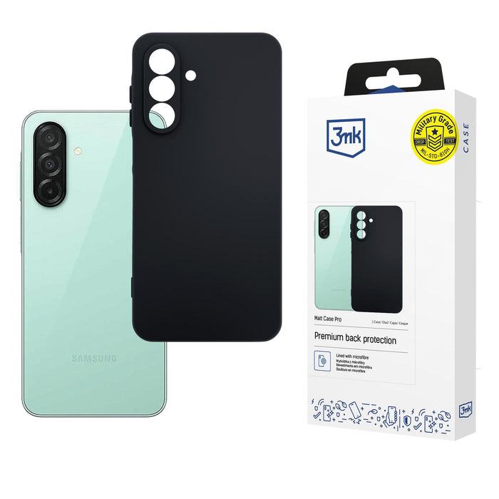 3mk Matt Case Pro за Samsung Galaxy A27 5G - матово черен