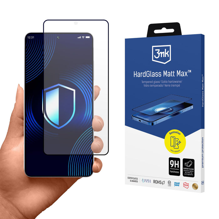 3mk HardGlass Matt Max закалено стъкло за Samsung Galaxy S26 Ultra