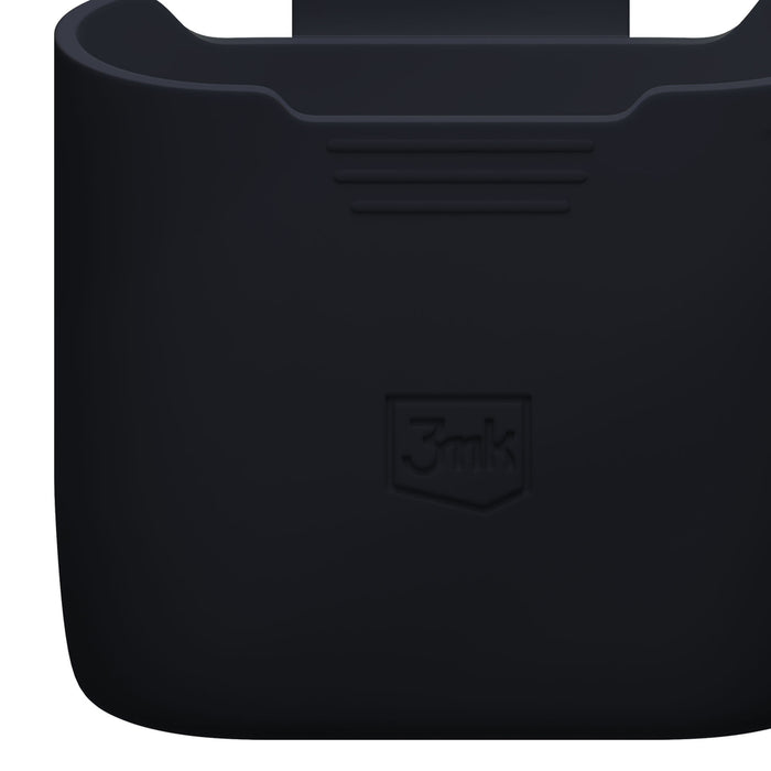 3mk силиконов калъф за AirPods черен за AirPods 4 - черен