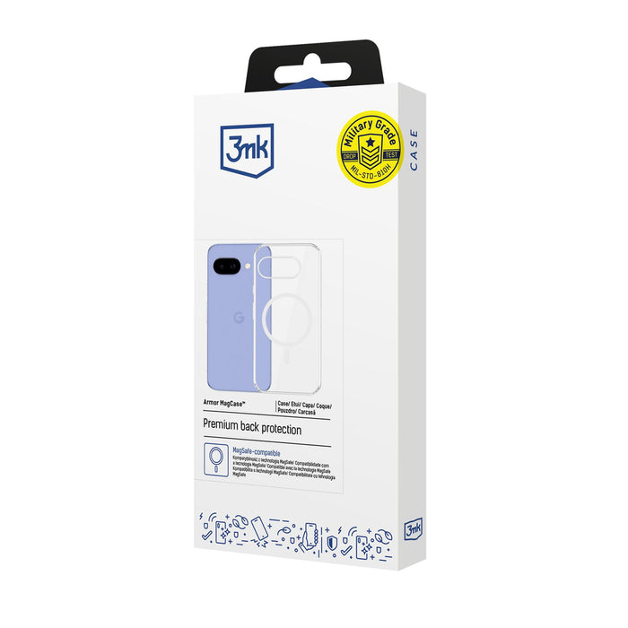 3mk Armor MagCase за Google Pixel 10A - прозрачен