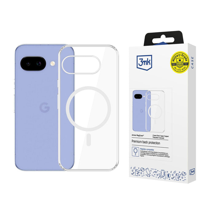 3mk Armor MagCase за Google Pixel 10A - прозрачен