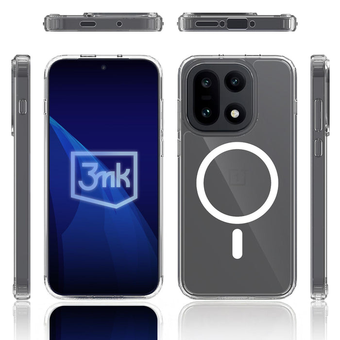 3mk Armor MagCase за OnePlus 15 5G - прозрачен