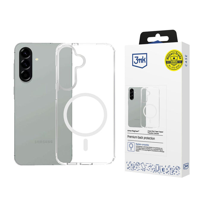 3mk Armor MagCase за Samsung Galaxy A57 - прозрачен