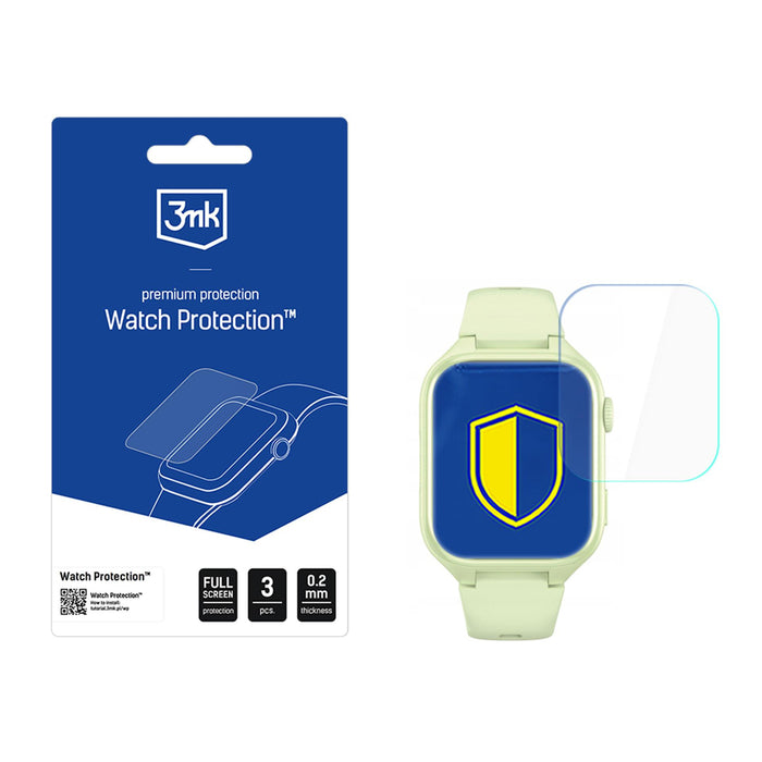 3mk Watch Protection ARC протектор за екран за смарт часовник STELIO Junior 4G / Junior Pro AI 4G