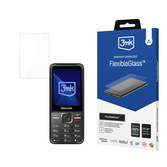 Хибридно стъкло 3mk FlexibleGlass на MAXCOM Classic MM244