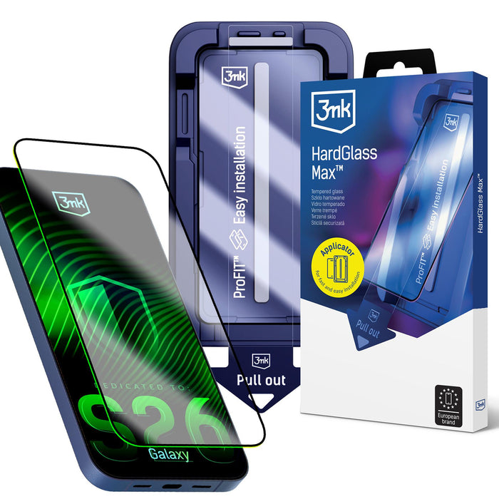 3mk HardGlass Max закалено стъкло за Samsung Galaxy S26