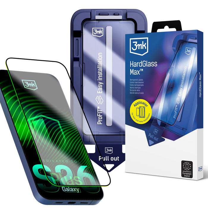 3mk закалено стъкло HardGlass Max за Samsung Galaxy S26+