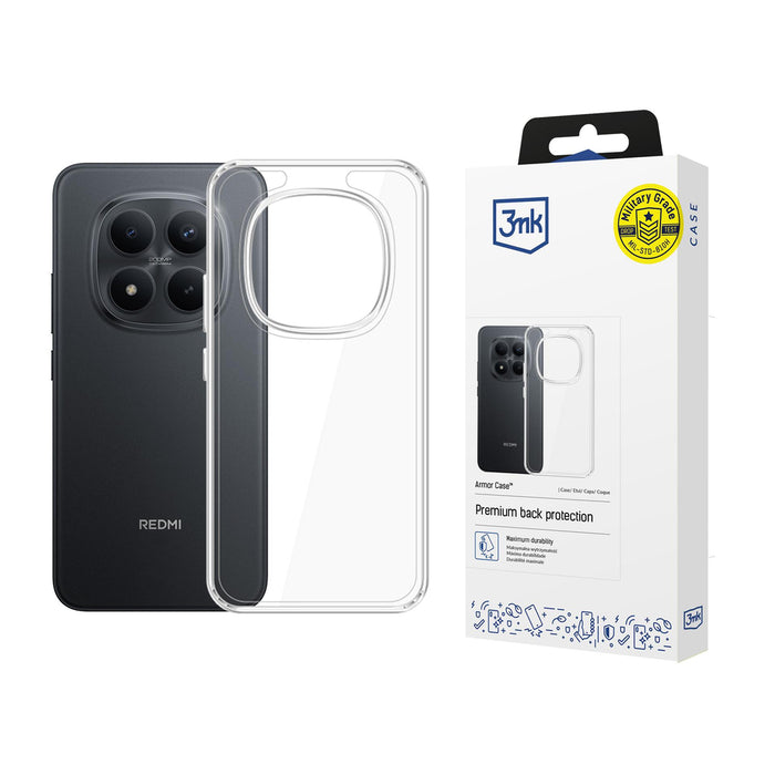 3mk Armor Case за Xiaomi Redmi Note 15 Pro 4G - прозрачен