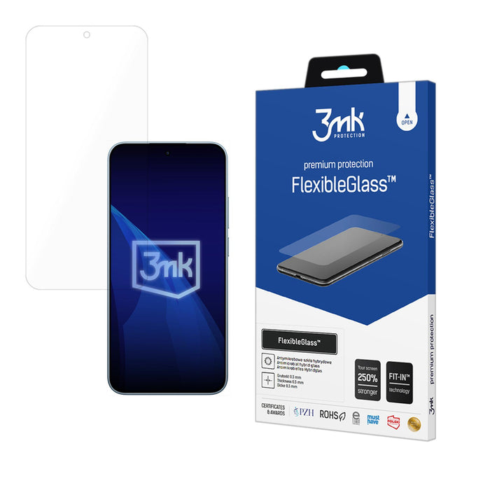 3mk гъвкаво хибридно стъкло за Xiaomi Redmi Note 15 Pro 5G