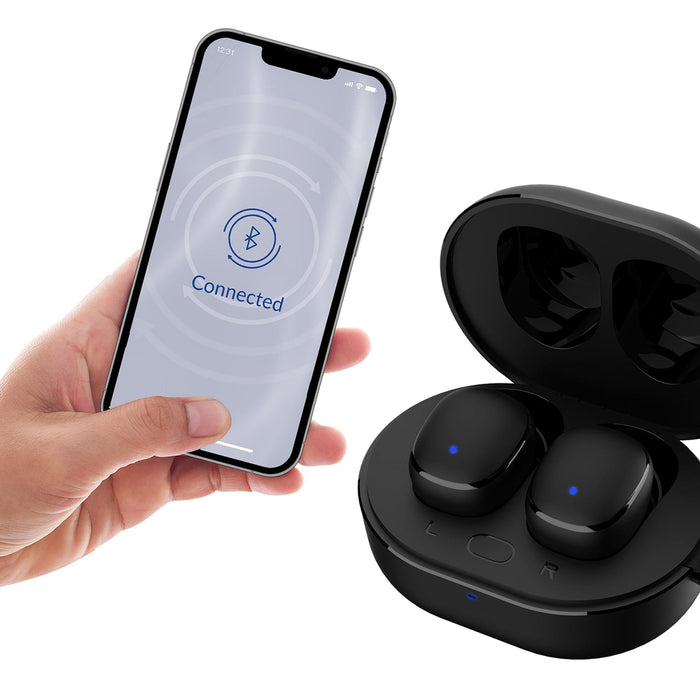 Безжични слушалки TWS 3mk FlowBuds 6.0 - черни