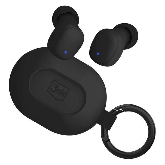 Безжични слушалки TWS 3mk FlowBuds 6.0 - черни