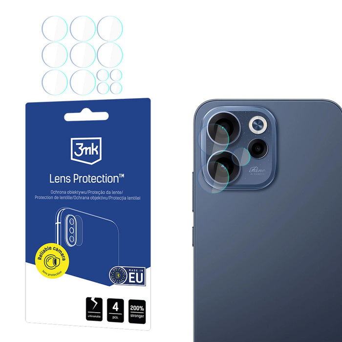 3mk защитно хибридно стъкло за камера за Oppo Reno 15 F 5G / Reno 15 FS 5G (CPH2801)