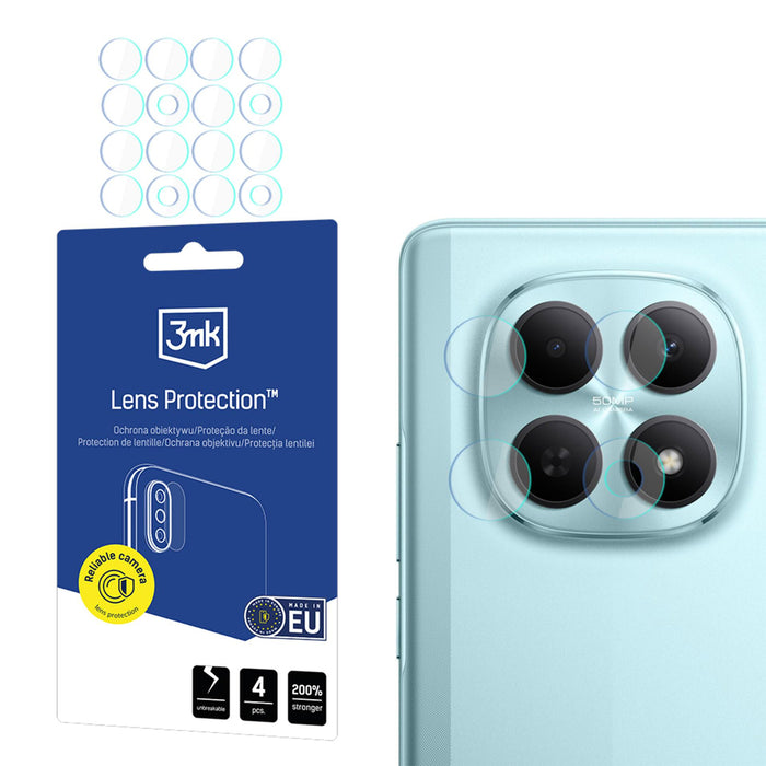 3mk хибридно стъкло за камера и защита на обектива за Xiaomi Poco M8 5G