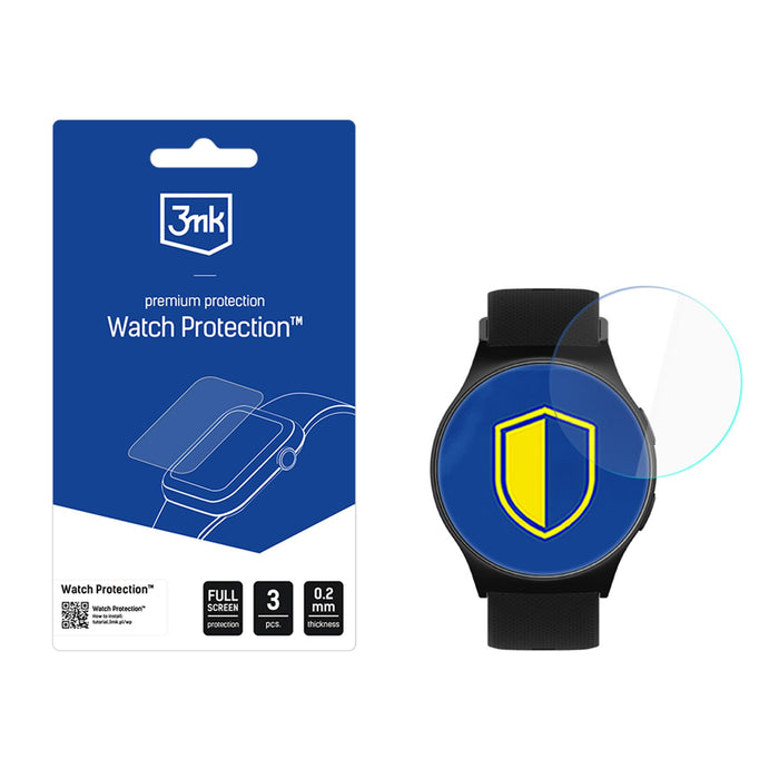 3mk Защитно фолио за екран за смарт часовник ARC за Motorola Moto Watch 47 мм