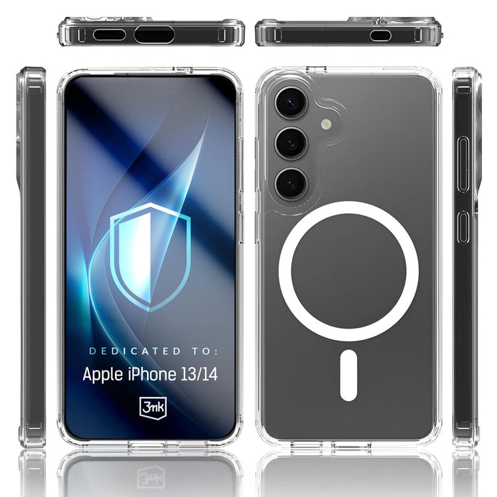 3mk Armor Magcase за Samsung Galaxy S24+ - прозрачен