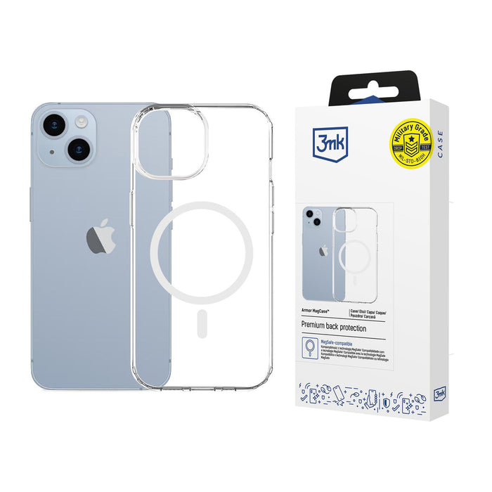 3mk Armor Magcase за iPhone 14 Plus - прозрачен