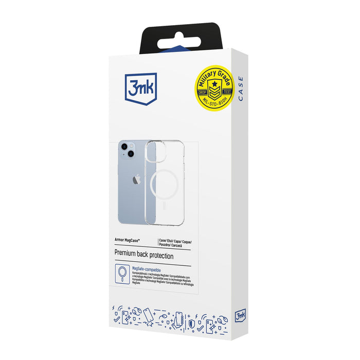 3mk Armor Magcase за iPhone 14 Plus - прозрачен
