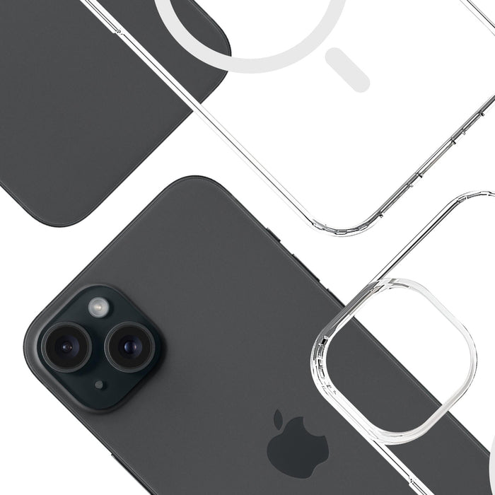 3mk Armor Magcase за iPhone 15 Plus - прозрачен
