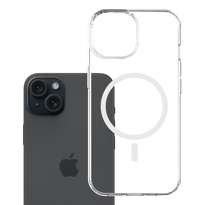 3mk Armor Magcase за iPhone 15 Plus - прозрачен