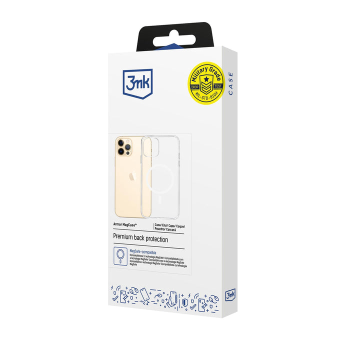 3mk Armor Magcase за iPhone 12 Pro Max - прозрачен