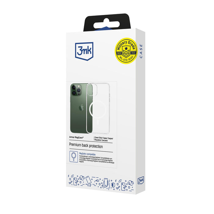 3mk Armor Magcase за iPhone 13 Pro Max - прозрачен