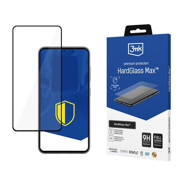3mk закалено стъкло HardGlass Max за Samsung Galaxy S23+