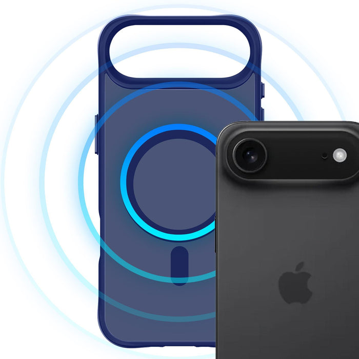 3mk Smoke MagCase за iPhone Air - син