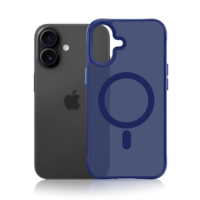 3mk Smoke MagCase за iPhone 17 - син-прозрачен