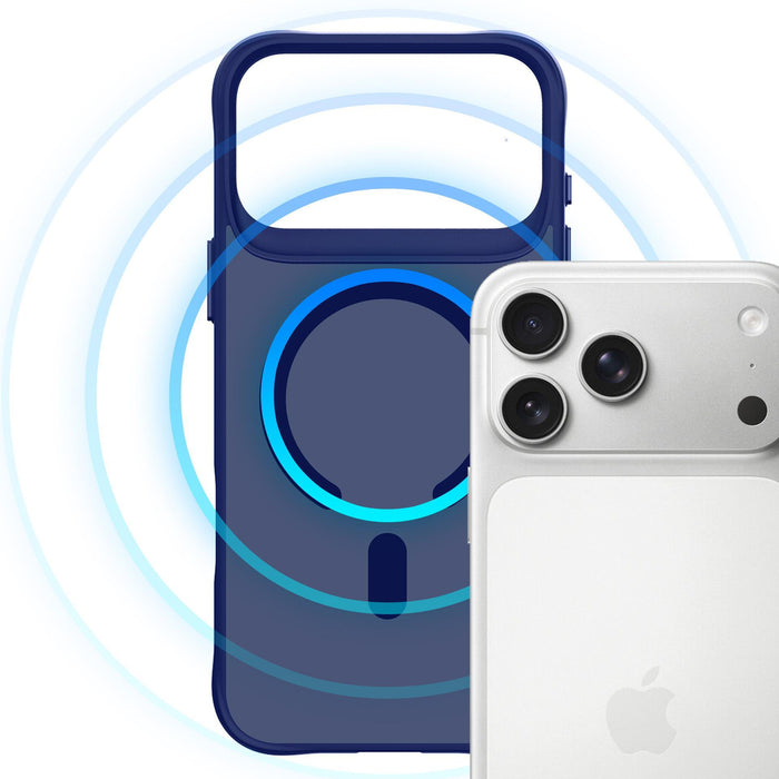 3mk Smoke MagCase за iPhone 17 Pro - син-прозрачен