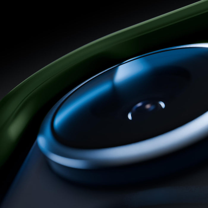 3mk Smoke MagCase за iPhone 16 - зелен-прозрачен