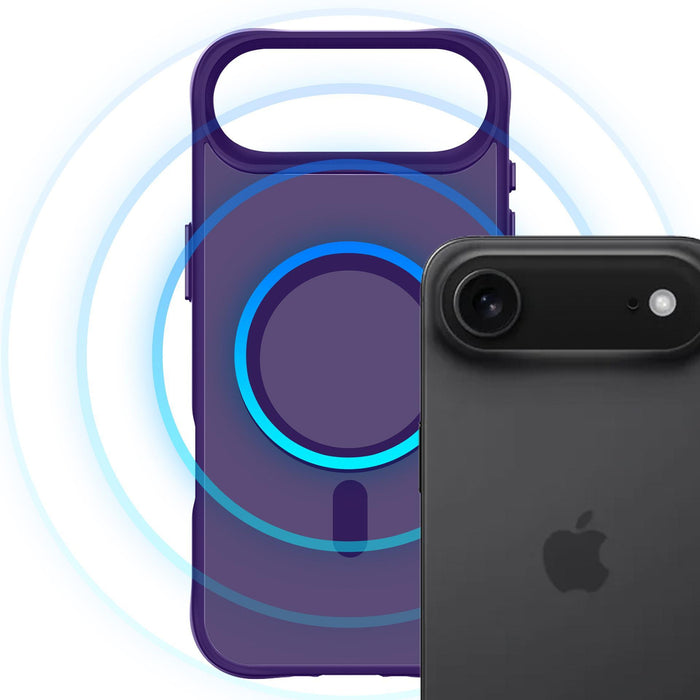 3mk Smoke MagCase за iPhone Air - лилав