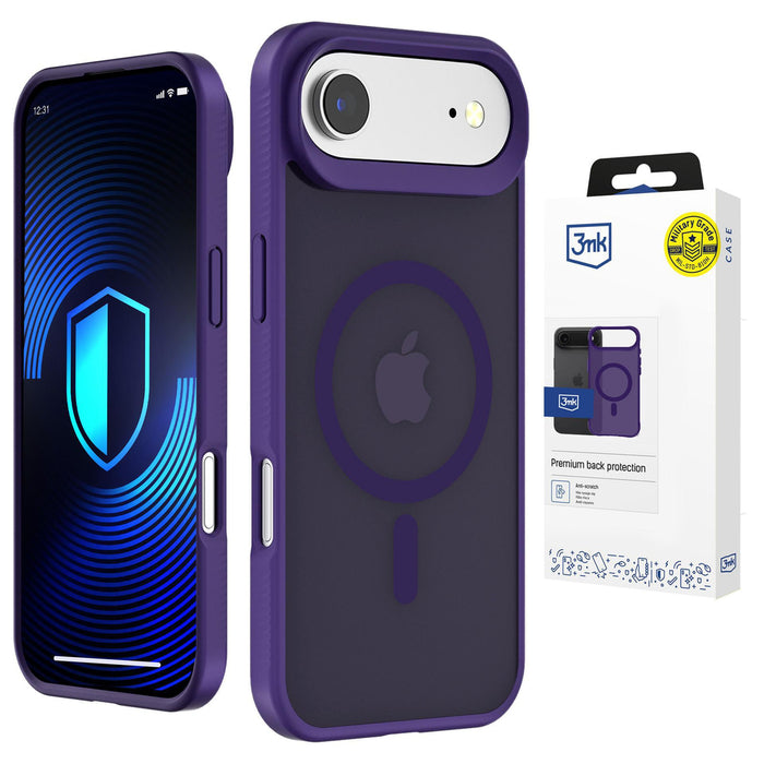 3mk Smoke MagCase за iPhone Air - лилав
