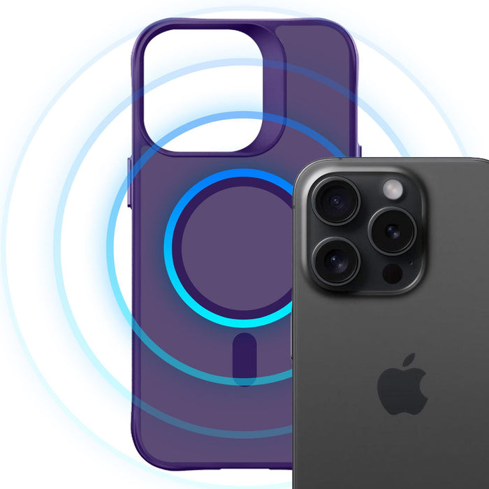 3mk Smoke MagCase за iPhone 16 Pro - лилав
