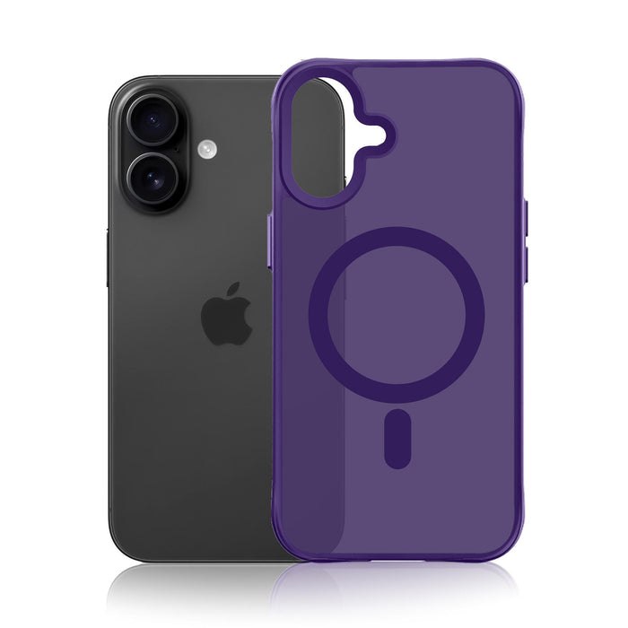 3mk Smoke MagCase за iPhone 17 - лилаво-прозрачен