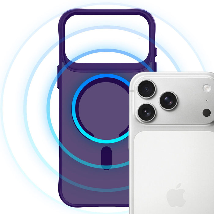 3mk Smoke MagCase за iPhone 17 Pro - лилав-прозрачен