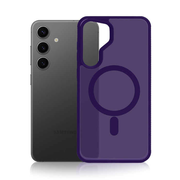 3mk Smoke MagCase за Samsung Galaxy S24 - лилав