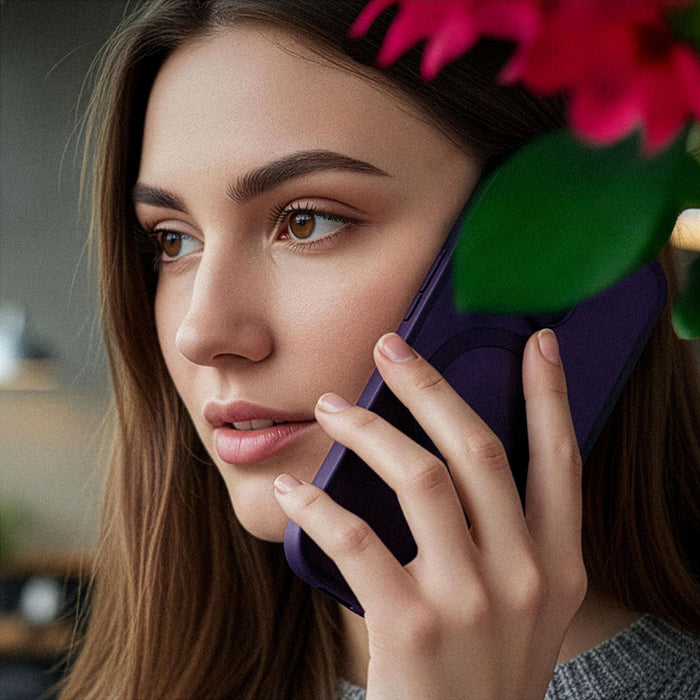 3mk Smoke MagCase за Samsung Galaxy S24 - лилав