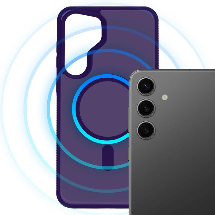 3mk Smoke MagCase за Samsung Galaxy S24 - лилав