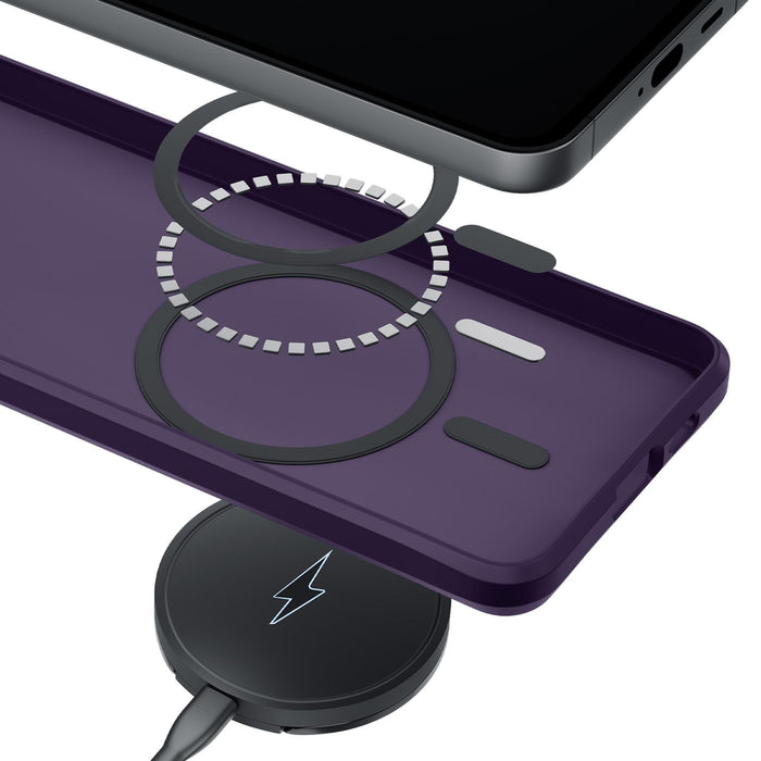 3mk Smoke MagCase за Samsung Galaxy S24 - лилав