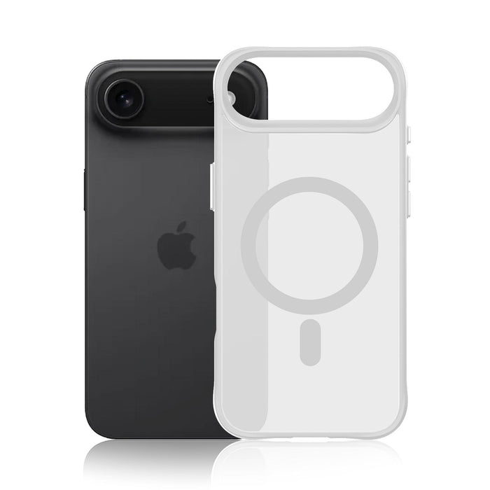 3mk Smoke MagCase за iPhone Air - бял-прозрачен