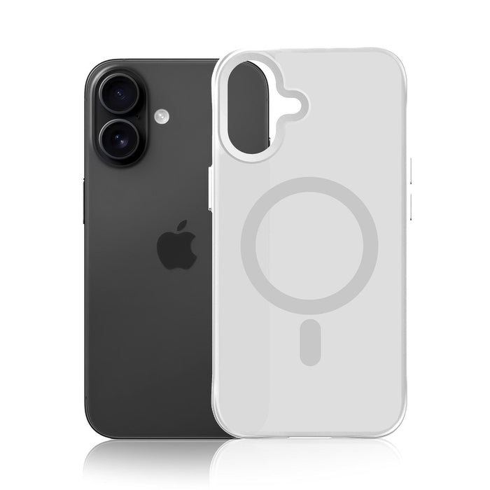 3mk Smoke MagCase за iPhone 17 - бяло-прозрачен