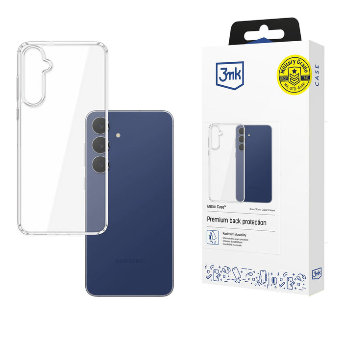 3mk Armor Case за Samsung Galaxy S25 FE - прозрачен