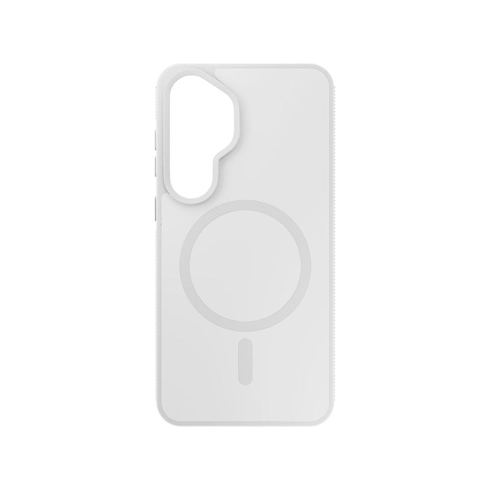 3mk Smoke MagCase за Samsung Galaxy S25 - бяло-прозрачен