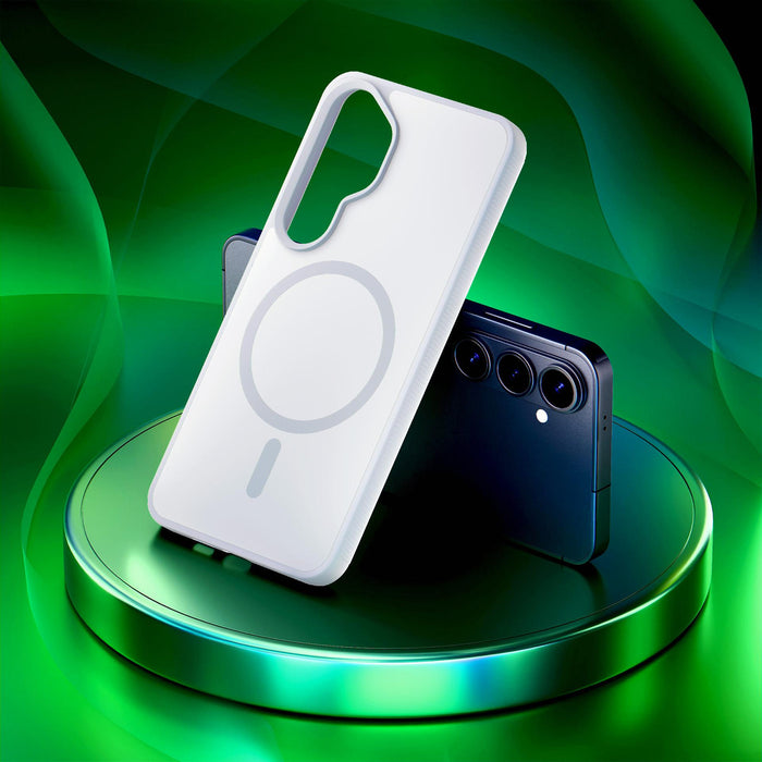 3mk Smoke MagCase за Samsung Galaxy S26 - бял