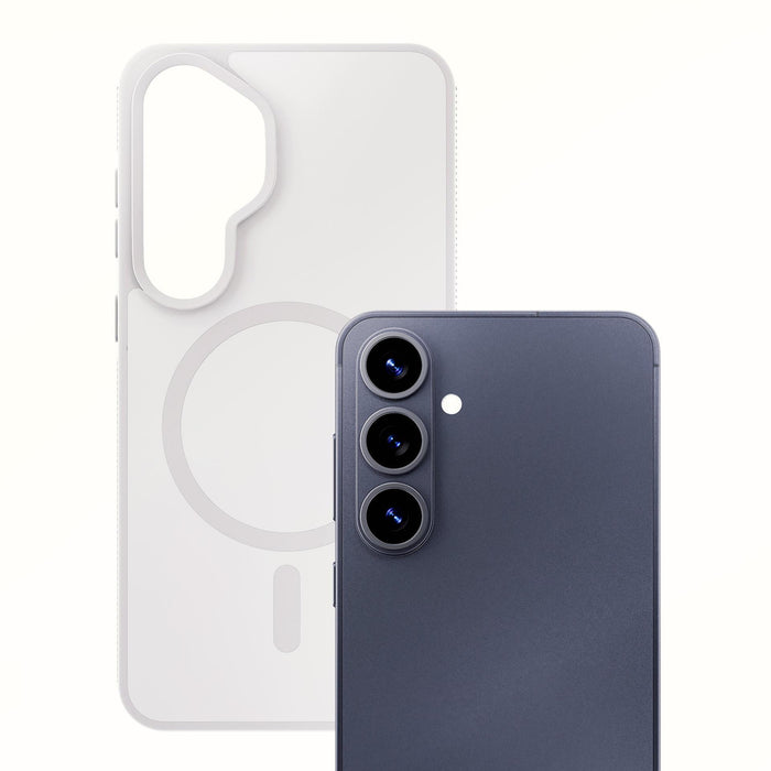 3mk Smoke MagCase за Samsung Galaxy S26+ - бял